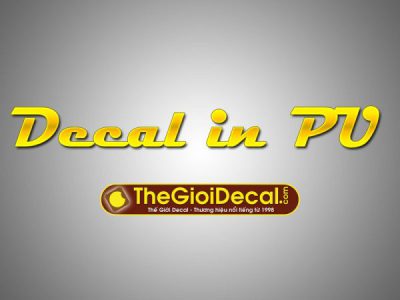 Bảng giá decal in logo, hình ảnh ép nhiệt lên áo, vải tối, sáng màu