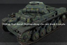 Những loại decal thường dùng cho mô hình Gunpla