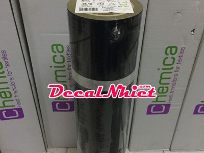 Decal ép nhiệt Pháp màu đen First Mark Black 103 PVC
