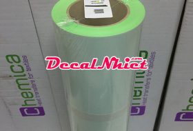 Decal ép nhiệt Pháp màu mi nơ lá First Mark Fluo Green 131