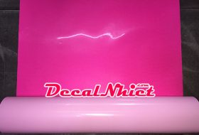 Decal chuyển nhiệt Pháp mi nơ hồng First Mark Fluo Pink 3532 (PU)