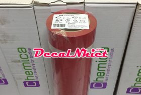 Decal ép nhiệt First Mark Red 106 (PVC) màu đỏ của Pháp