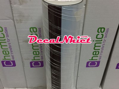 Decal nhiệt chuyển Pháp màu gương inox bạc Silver Mirror 1430 (PVC)