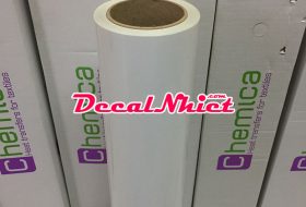 Decal ép nhiệt Pháp First Mark White 101 (PVC) màu trắng