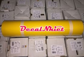 Decal ép nhiệt Pháp First Mark Yellow 104 màu vàng