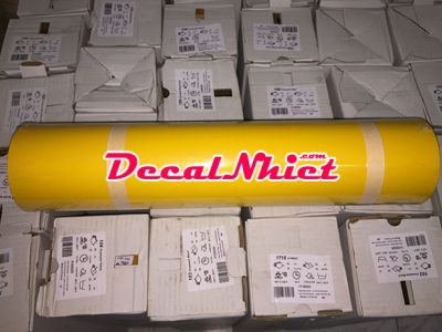 Decal ép nhiệt Pháp First Mark Yellow 104 màu vàng