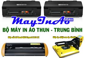 Bảng giá bộ máy in áo cỡ vừa cho xưởng in áo thun