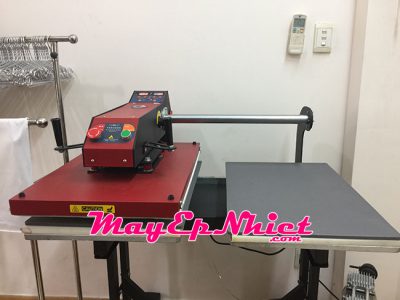 Máy ép nhiệt tự động bằng hơi 40x60 loại 2 mâm