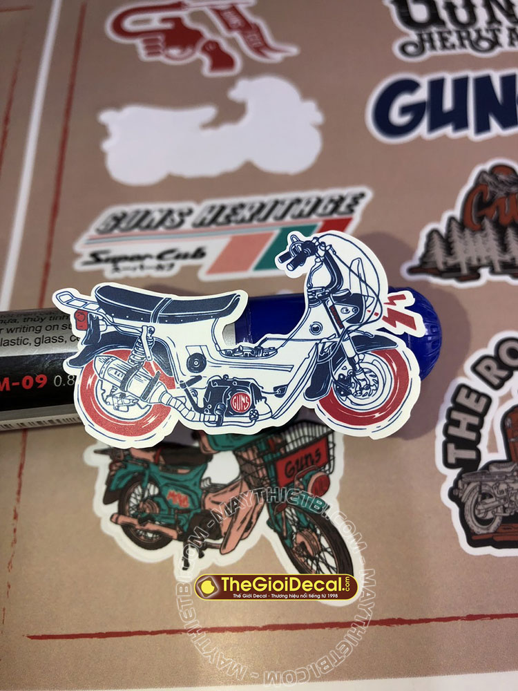 In decal giấy cắt rời