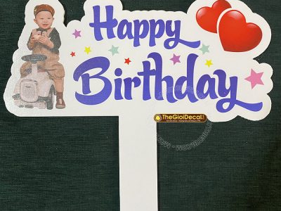 In hashtag cầm tay thôi nôi, đầy tháng lấy liền giá rẻ, cực đẹp