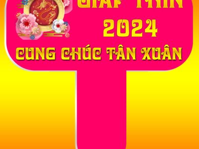 In hashtag cầm tay Tết Nguyên Đán 2024 lấy ngay TpHCM
