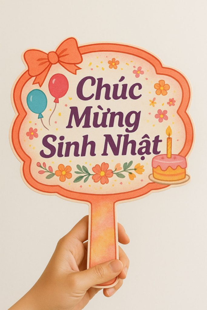 Hashtag cầm tay chụp ảnh sự kiện