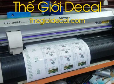 Phương thức giao nhận máy cắt decal