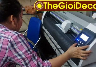 Dịch vụ cắt decal dán kính trang trí