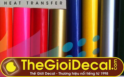 Giá decal ép nhiệt Ý (Italia) ép áo thun, quần áo thể thao