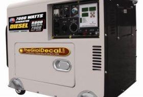 in, cắt decal nam châm dẻo dán máy móc, thiết bị