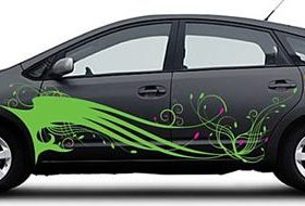 Cắt decal dán xe tải, xe buýt, xe hơi, xe khách
