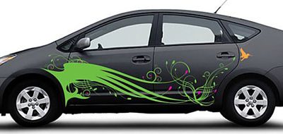 Cắt decal dán xe tải, xe buýt, xe hơi, xe khách