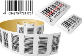 Cắt bế tem nhãn mã vạch (Qr code, barcode) decal