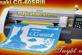 Máy cắt decal Mimaki CG-60SRIII cắt bế tem