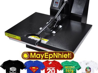 Máy ép chuyển nhiệt hình ảnh lên chất liệu vải áo, gạch men, thủy tinh khổ 38*38