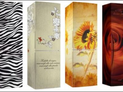 Làm đẹp tủ lạnh bằng dán decal nghệ thuật