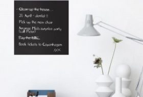 Đề can dán tường đẹp - Cách trang trí tường nhà với decal